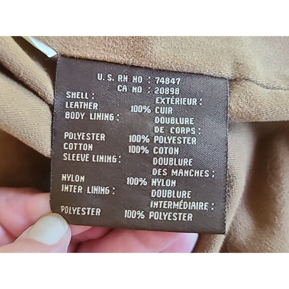 Marc New York Leather Jacket Men's Size M - Picture 7 of 11